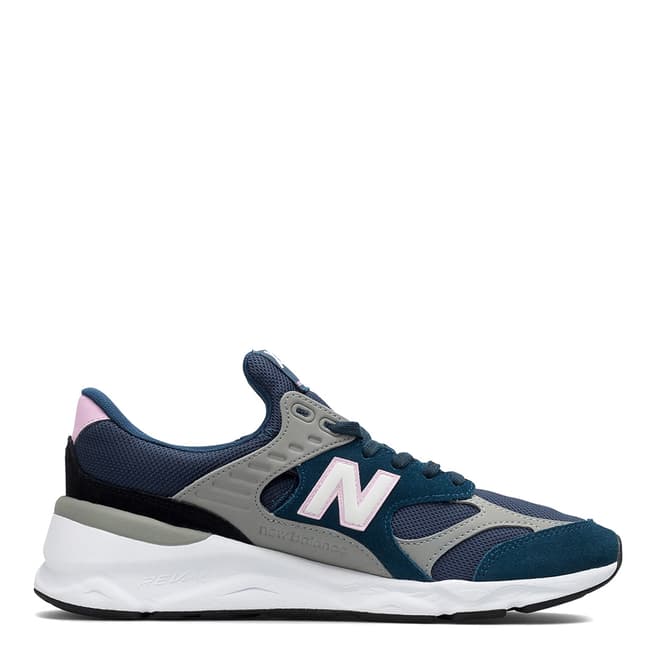 New Balance Blue X-90 Reconstructed Sneakers
