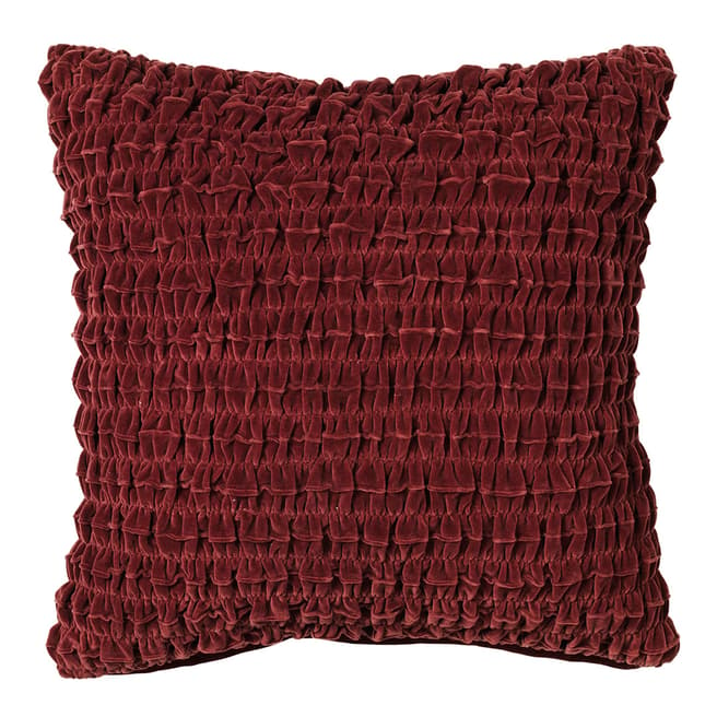Broste Copenhagen Brown Kroll Cotton Cushion 50x50cm