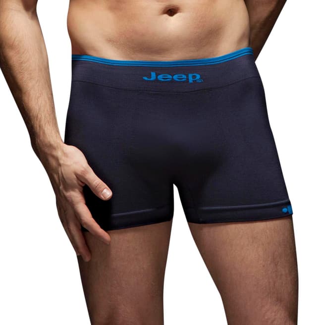 Jeep Navy Mens 2 Pack Jeep Technical Seamless Underwear