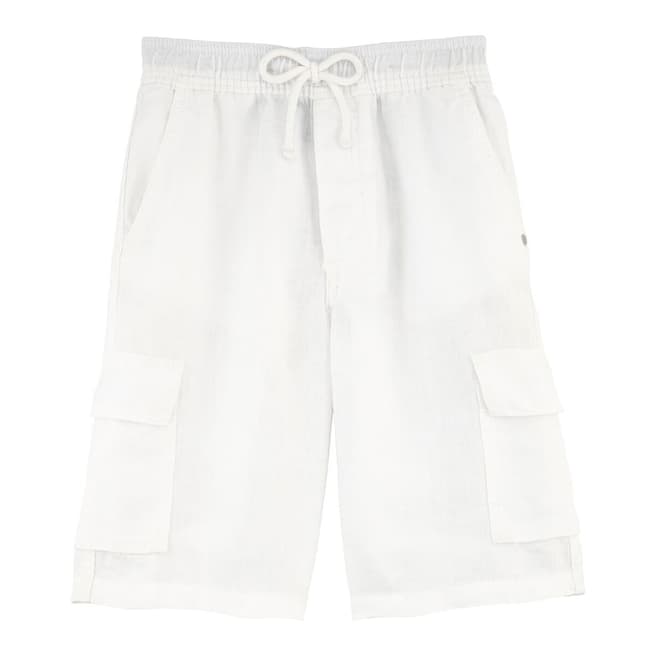 Vilebrequin Boy's White Baiki Bermuda Shorts