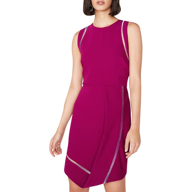 Outline Purple Salcombe Dress