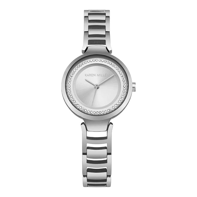 Karen Millen Silver Bracelet Watch