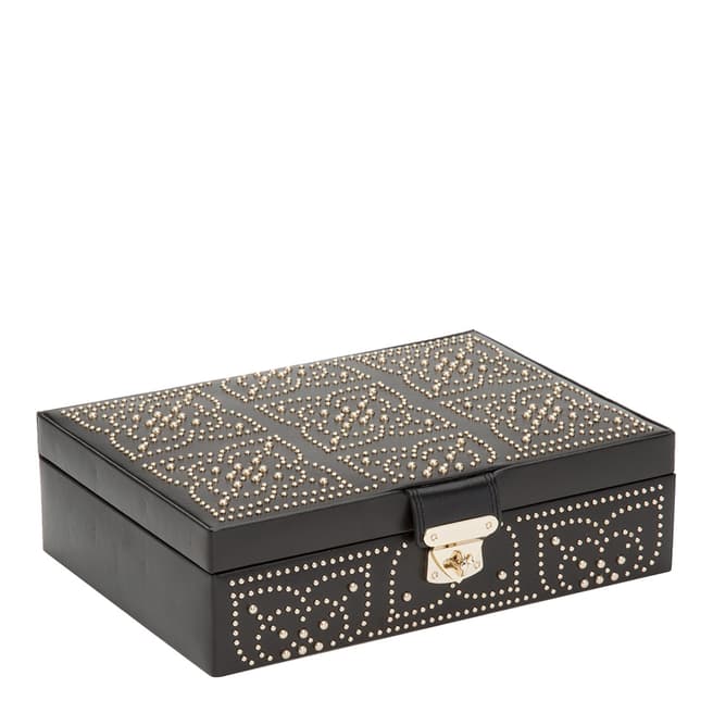 WOLF Black Marrakesh Jewellery Box