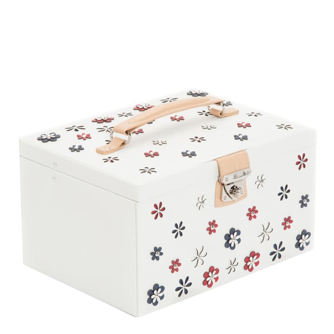 WOLF White Blossom Large Jewellery Box