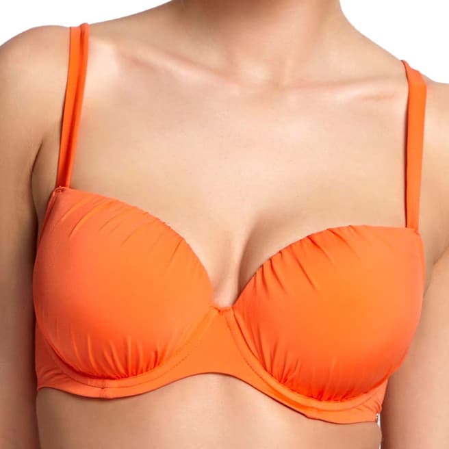 Panache Tangerine Marina Moulded Bikini Top