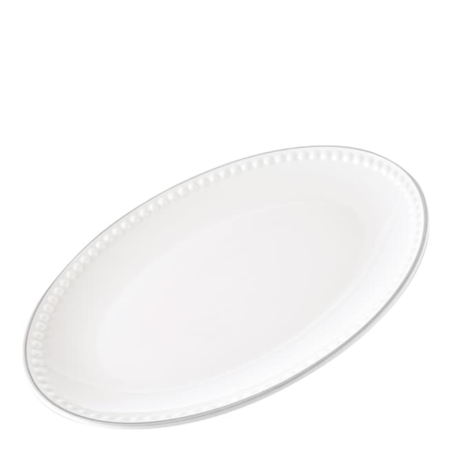 Mary Berry Set of 4 Signature Small Oval Serving Platters, 25.5cm