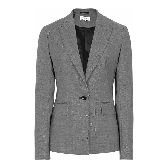 Reiss Grey Alber Tailored Jacket