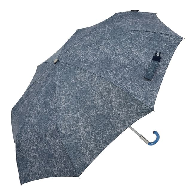 Bisetti Grey Foldable Umbrella