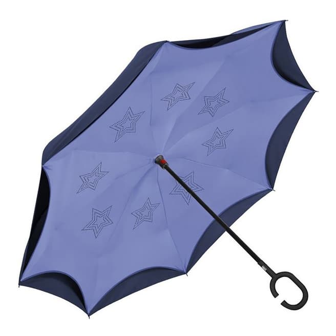 Perletti Navy / Blue Reversible Umbrella
