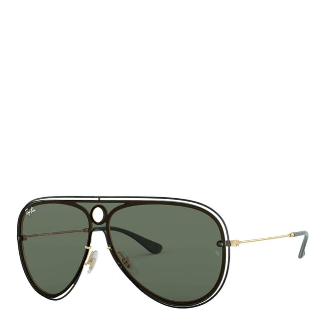 Ray-Ban Unisex Green Rayban Sunglasses 32mm