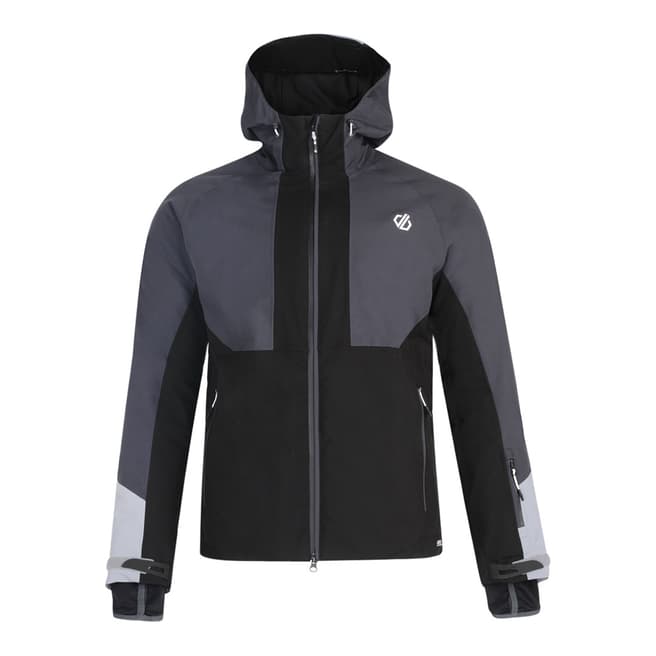 Dare2B Black/Charcoal Panoramic Waterproof Insulated Jacket