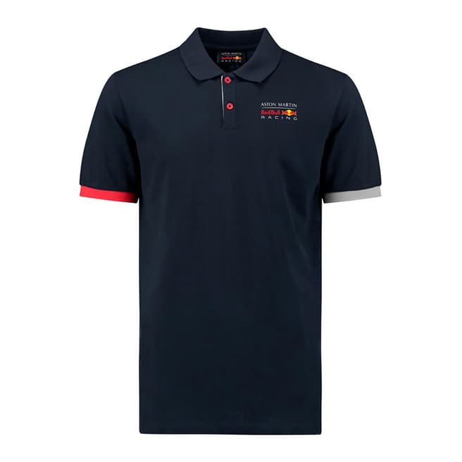 Red Bull Racing Men's Navy Classic Polo Shirt
