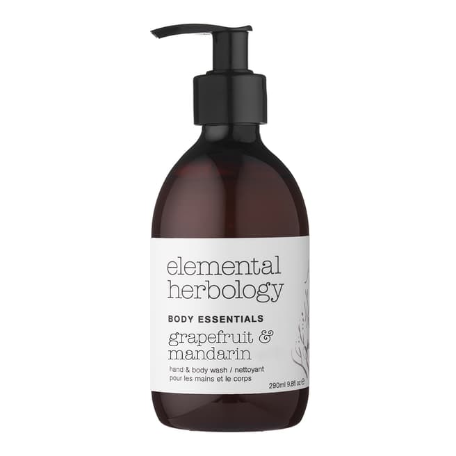 Elemental Herbology Grapefruit & Mandarin Body Wash 290ml