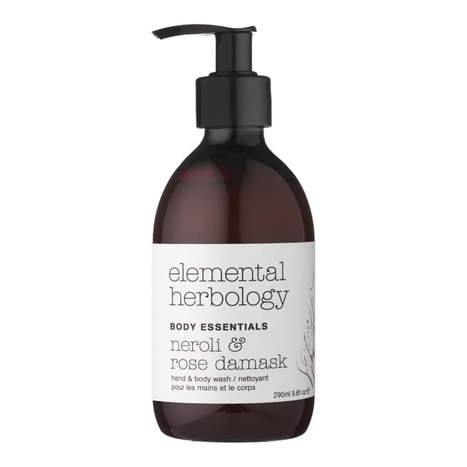 Elemental Herbology Neroli & Rose Body Wash 290ml