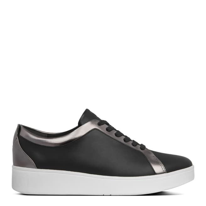 FitFlop Pewter & Black Rally Sneakers
