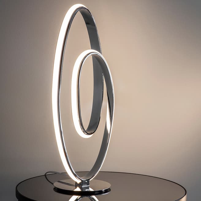 Endon Lighting Chrome Aria Table Lamp