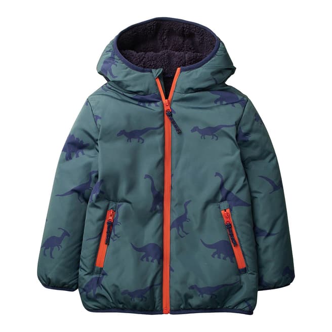 Boden Green Teddy-lined Anorak