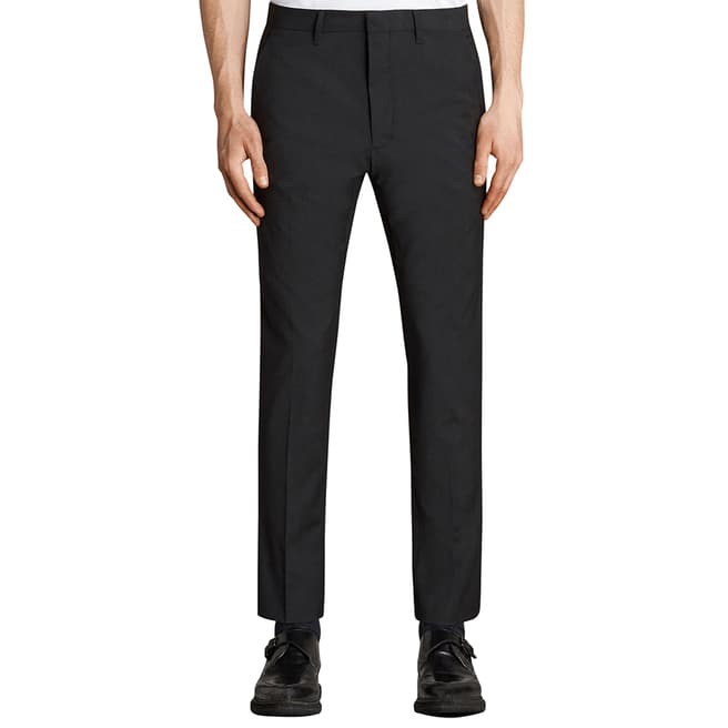 AllSaints Black Kente Suit Trousers