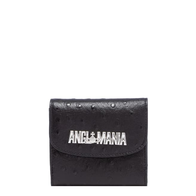 Vivienne Westwood Black Johanna Medium Wallet