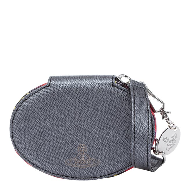 Vivienne Westwood Grey Vicky Oval Coin Case