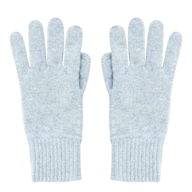 Brora Sky Blue Cashmere Gloves