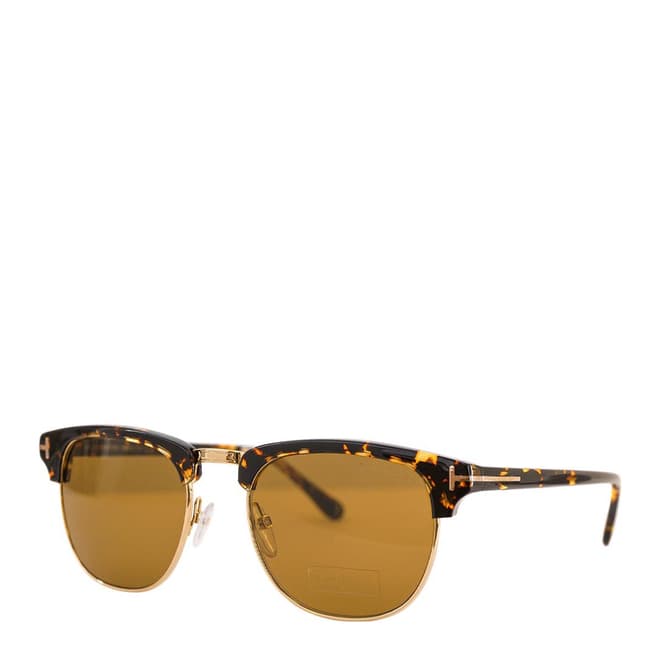 Tom Ford Men's Havana/Brown Tom Ford Sunglasses 51mm