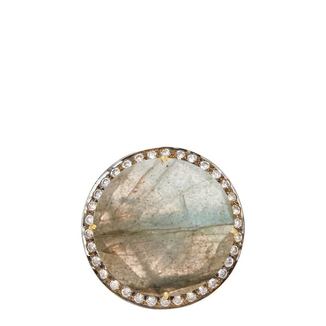 Liv Oliver Grey/Gold Plated Ring