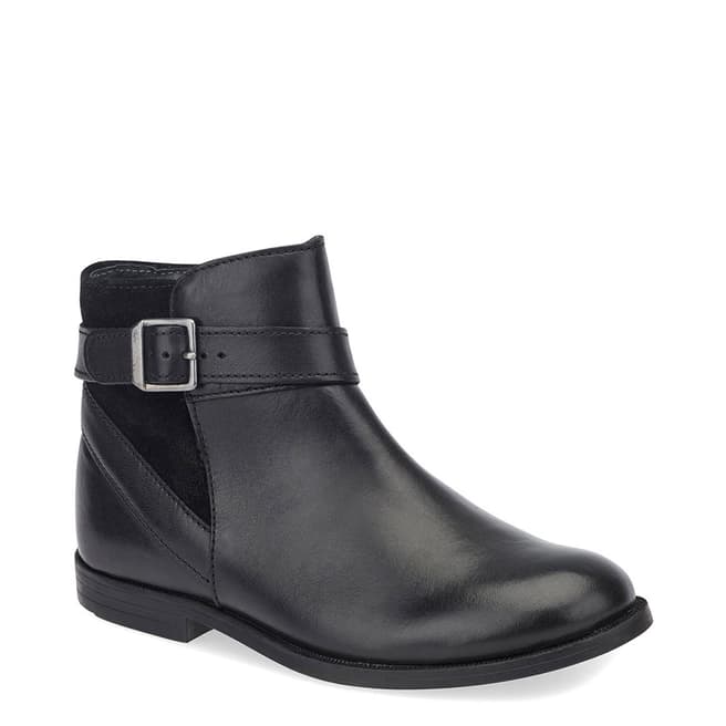 Start-Rite Black Imogen Leather Boots