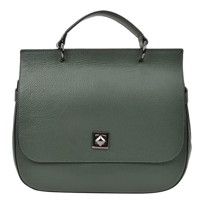 Renata Corsi Green Leather Handbag