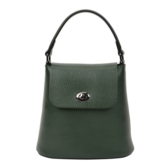 Renata Corsi Green Leather Handbag
