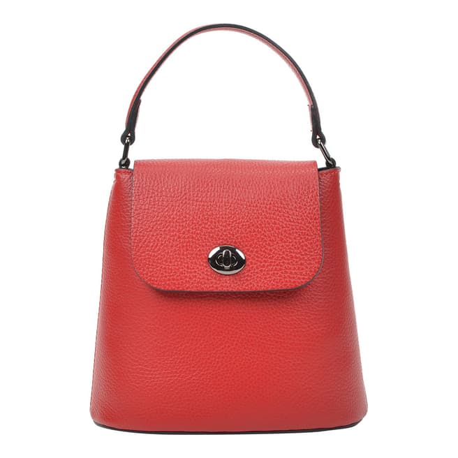 Renata Corsi Red Leather Handbag