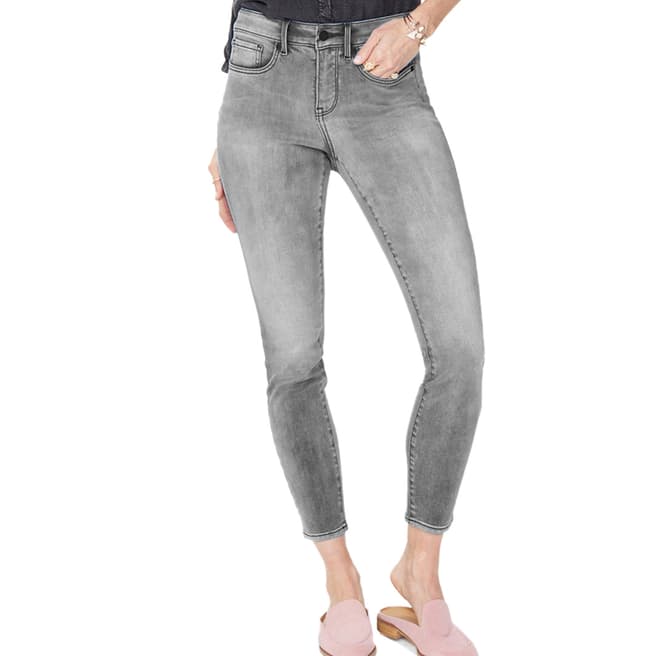 NYDJ Light Grey Ami Skinny Stretch Jeans