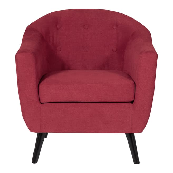 Serene Furnishings Evie Occasional Chair Red