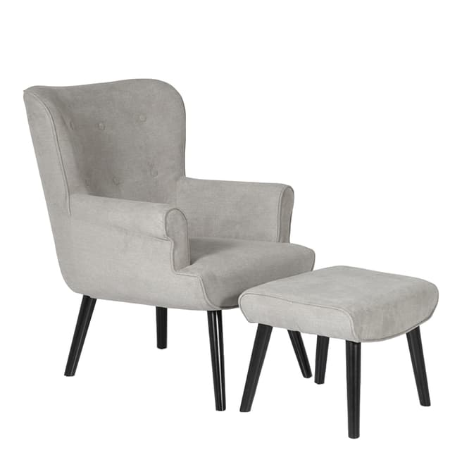 Serene Furnishings Oban Occasional Chair Grey