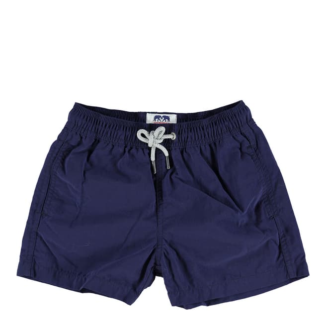 Love Brand & Co Navy Blue Classic Swim Shorts
