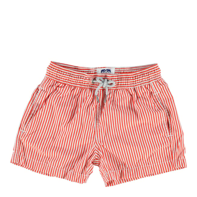 Love Brand & Co Red Lines Classic Swim Shorts