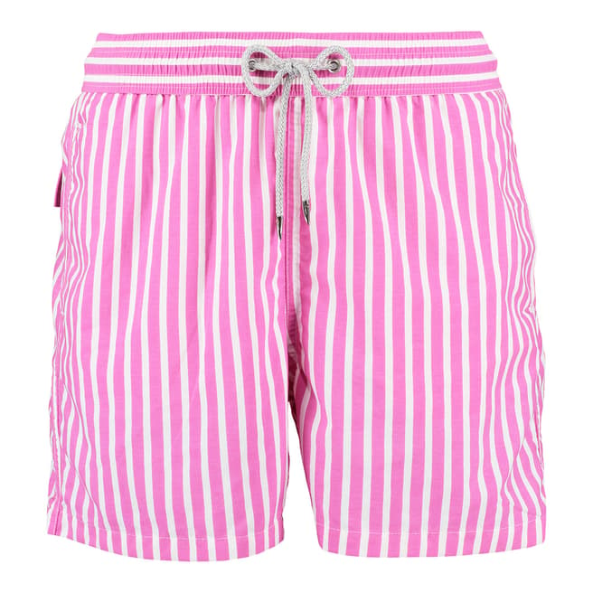 Love Brand & Co Fuchsia Candy Classic Swim Shorts