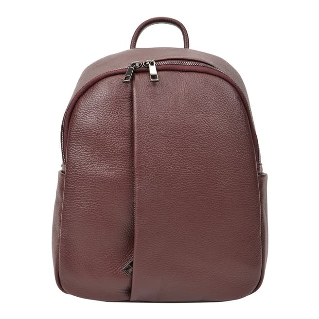 Renata Corsi Wine Leather Backpack