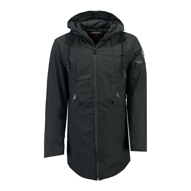 Geographical Norway Mens Navy Bluetech Parka Jacket