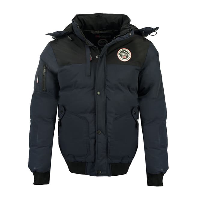 Geographical Norway Mens Navy Volva Padded Jacket