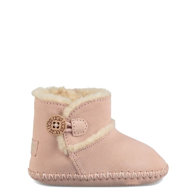 UGG Pink Suede Lemmy II Boots