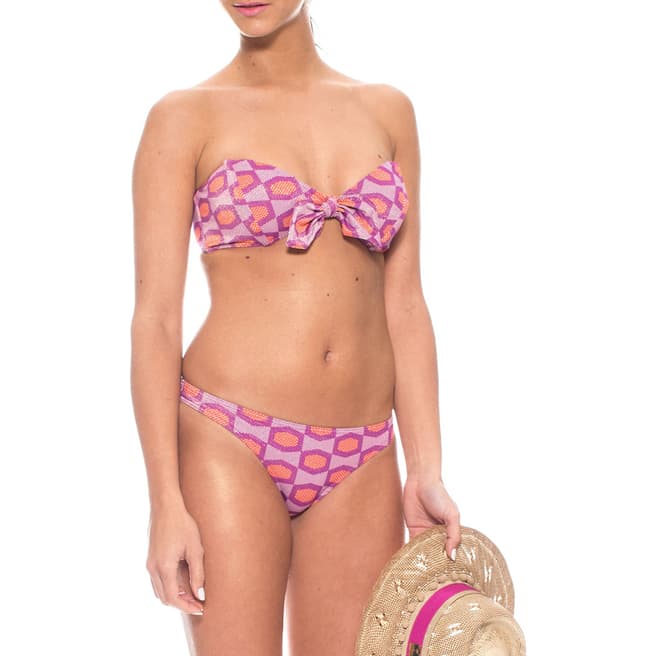 Tatiane De Freitas Holly/Red Alegria Imprime Bikini Set