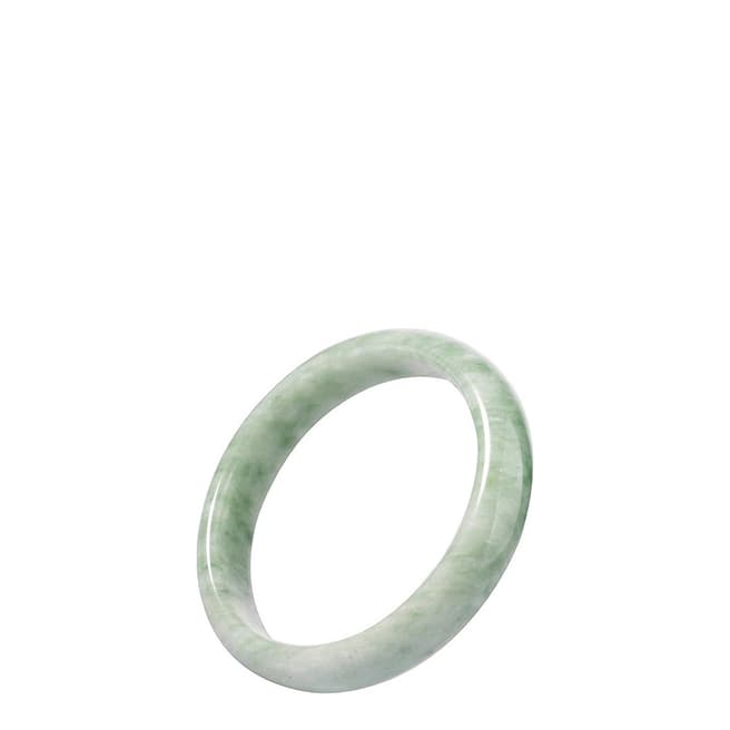 Chloe Collection by Liv Oliver Light Green Jade Bangle