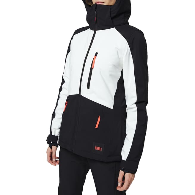 O'Neill Black/White Aplite Ski Jacket
