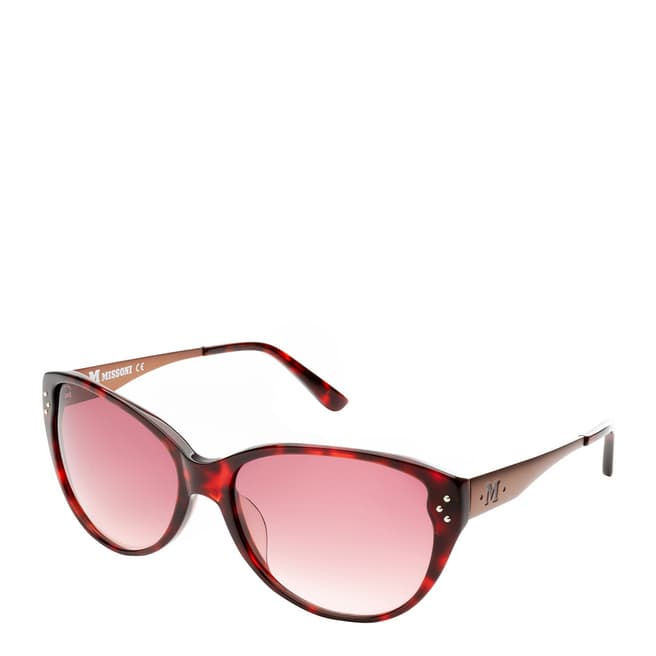 Missoni Women's Red Missoni Sunglasses 58mm