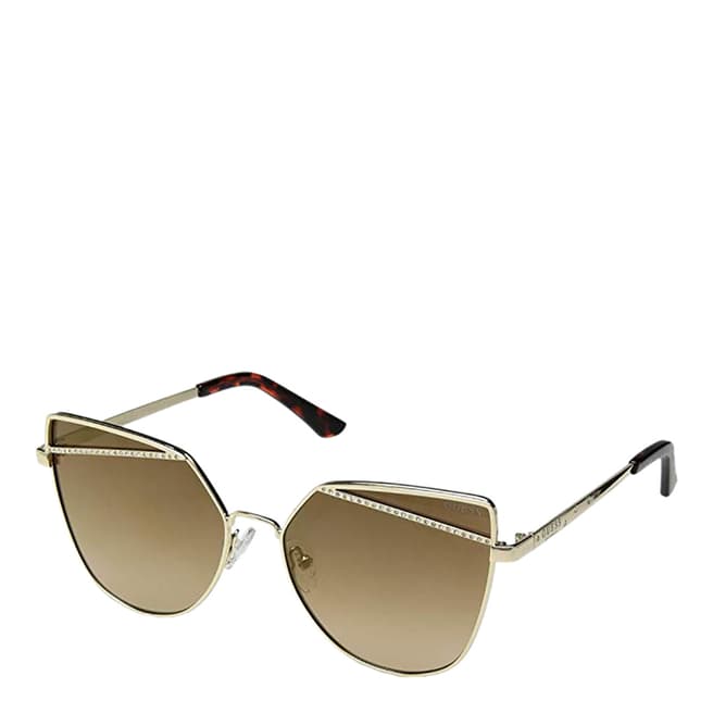 Guess Women's Brown/Gold Guess Sunglasses 59mm