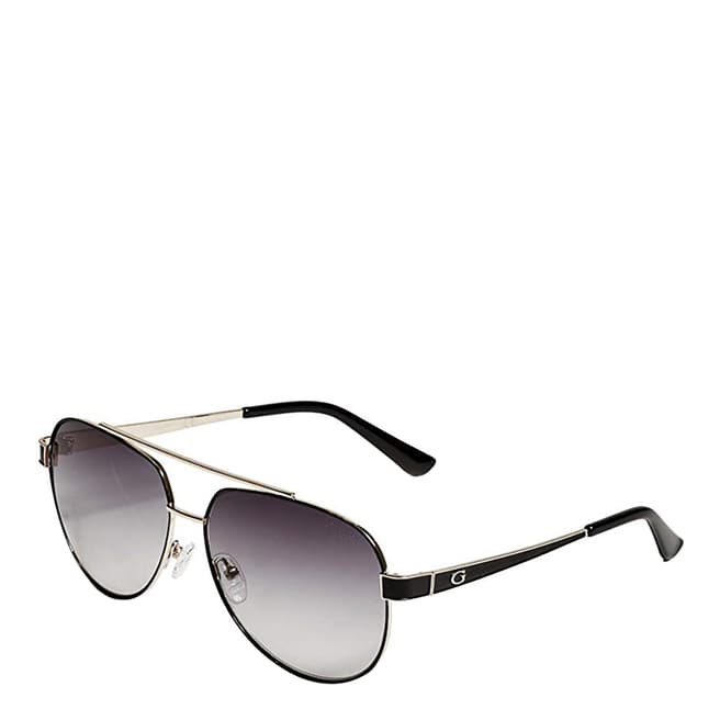Guess Unisex Black/Grey Guess Sunglasses 60mm