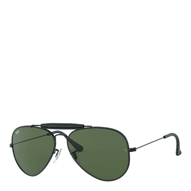 Ray-Ban Unisex Green Rayban Sunglasses 58mm