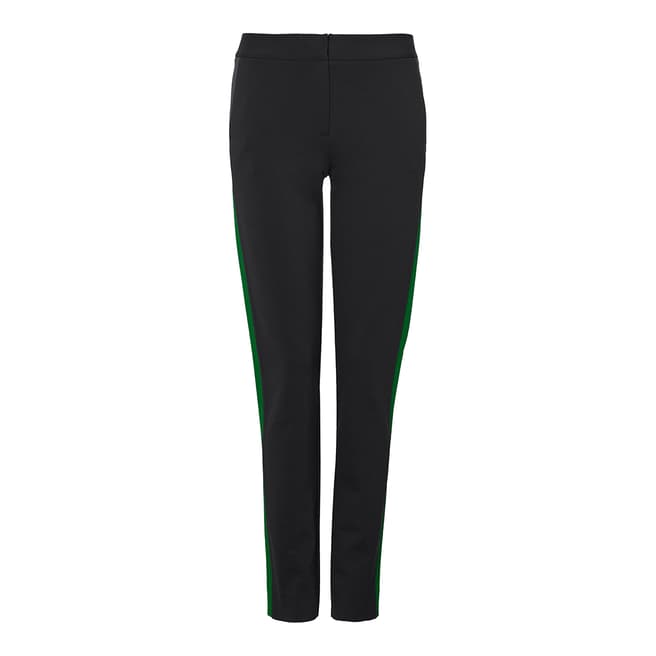 Winser London Black/Emerald  Miracle Classic Trousers