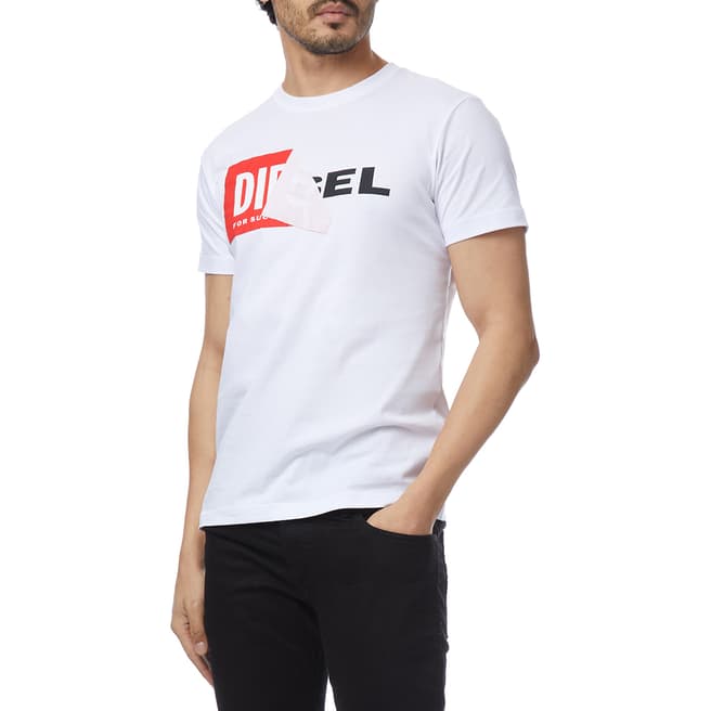 Diesel White T-Diego T-Shirt